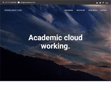 Tablet Screenshot of knowlance.com